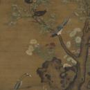 吕纪桂菊山禽图轴